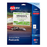 Avery Printable Cards, Inkjet Printers, 120 Cards, 4.25 X 5.