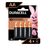 Duracell Pilas Alcalinas Aa Blister X4 Más Duración Aa Local