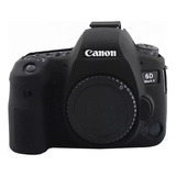 Funda De Silicona Para Canon Eos 6d Mark Ii (negra)