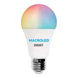 Lampara/bulbo Led A60 Macroled 12w E27 Smart Rgb Andriod/ios