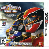 Video Juego Power Rangers Megaforce (nintendo 3ds)