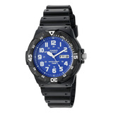 Casio Mrw200h-2b2v Reloj Negro De Cuarzo Analógico Clásico P