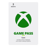 Xbox Game Pass Core 3 Meses (codigo) - Cuentas Eeuu