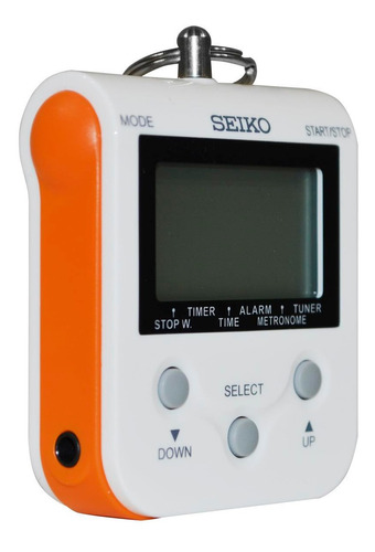 Metrónomo Digital Cronómetro Reloj Color Naranja Seiko Dm-90
