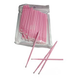 Microbrush Cepillo Lifting 100pz Pestañas Belleza Rosa