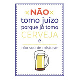 Pano De Prato Toalha De Copa Com Frases Divertidas Cerveja