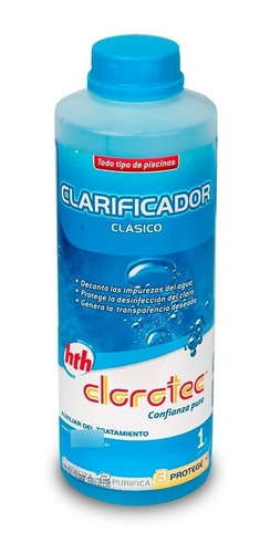 Clarificador Clásico Clorotec X 1 L Para Pileta