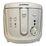 Freidora Eléctrica Kansai Df5318 Color Blanco 1500 W