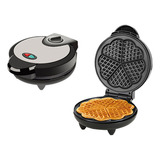 Máquina Para Hacer Pan Waffle.maker, 1000 W, Gofres De Hierr