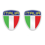 Emblema Adesivo Escudo Itália Coluna Porta Fiat Punto Bravo