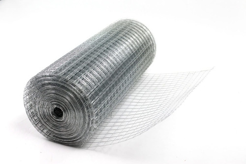 Malla Metal Electrosoldada Tejido Galvaniz 50x50 1,5mm 1x20m