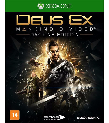 Jogo Mídia Fisica Deus Ex Mankind Divided Xbox One