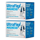 2un Ultraflex Magnesio Colageno Hidrolizado 15 Sobres De 14g