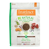 Alimento Instinct Be Natural Para Perro Adulto Todos Los Tamaños Sabor Cordero Y Avena En Bolsa De 24lb