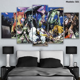 5 Cuadros En Canvas De Shaman King, Colorido, Decoracion