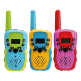 Set 3 Walkie Talkie Niños Dblue Colores