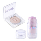 Combo Highlighter Dapop Iluminador Barra + Iluminador Polvo