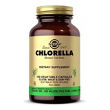 Chlorella  100 Capsulas Vegetal Clorofila Detox Vegan Solgar