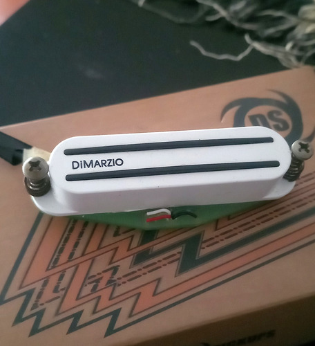 Micrófono Dimarzio Dp182 Fast Track  Blanco