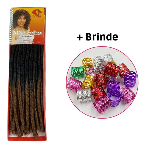 Cabelo Crochet Braid  Nina Softex Original Queima Total