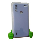 Funda Para Motorola Moto E7i Power Rígida + Vidrio Templado