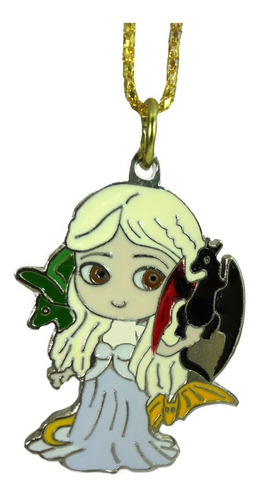 Dije Game Of Thrones Daenerys Targaryen Chibi