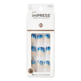 Uñas Press On - Impress - Diseño Playa - All Summer Long