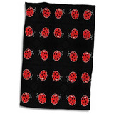 3d Rose Baby Ladybugs Twl 22127 1 Toalla, 15  X 