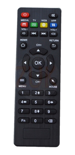 Control Remoto Para Sintonizador Tv Vox - Android Tv 934 Zuk