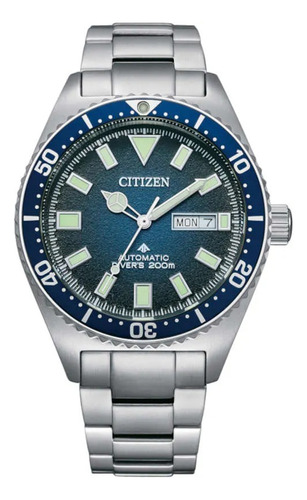 Reloj Citizen Ny012958l Hombre Automatico 20atm Buceo