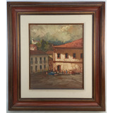 1947- Paulo Marinho Ost 69x77cm C/mold. Casa Dos Contos.