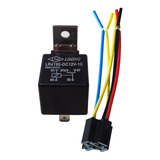 Kit 5 Rele + Zócalo Relay Inversor 12v 40a 5 Patas Auto