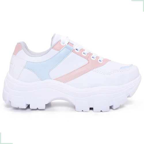 Tênis Feminino Sneakers Chuncky Plataforma Casual Blogueira