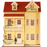 Kit De Muebles De Madera En Miniatura Spilay Dollhouse Diy,