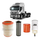 Kit 4 Filtrospara Iveco Stralis 440 480 Wega 