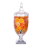Dispenser/suqueira De Vidro Cristal Sucos Bebidas Drinks 5lt