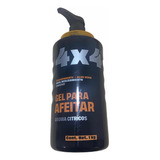 Gel Para Afeitar Transparente 4x4 Profesional Aroma Cítricos