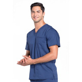 Top Uniform Clinico Hombre Cherokee Ww670 A Marino  Premium 