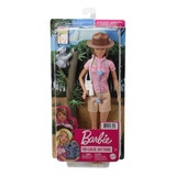 Barbie Veterinaria Zoologa Con Animal Koala Original Mattel 