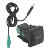Cable De Audio Adaptador Usb Para Coche De 150 Cm Con Interr