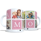 Pocillo Taza Mug Personalizado Regalo Amor Fotos Y Mensaje