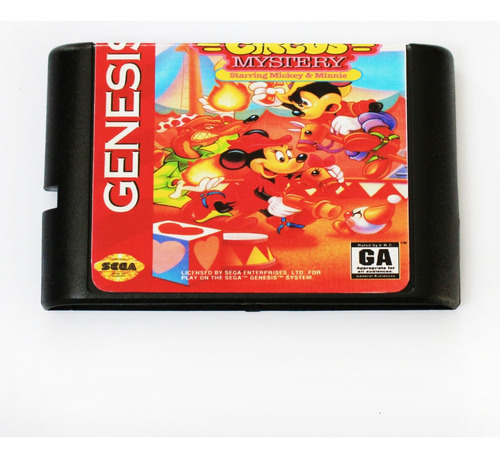 Jogo De Mega Drive, Circus Mystery St Mickey & Minnie, Sega