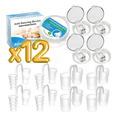 Dilatador Nasal Dispositivo Anti Ronquidos De Silicona 12pz | MercadoLibre