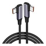  Cable Usb Tipo C De Carga Rápida Datos 2 Metro 100w