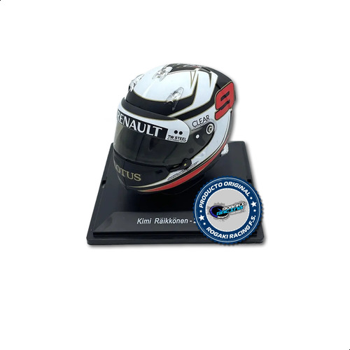 Casco F1 2012 - Kimi Raikkonen #7 - Lotus - Escala 1:5