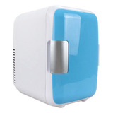 Refrigerador De Coche Azul 12, Pequeño, Portátil, 4 Litros,
