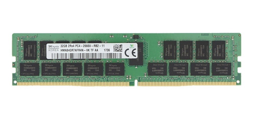 Memoria 815100-b21 Servidor 32gb Hynix Hma84gr7afr4n-vk 2666