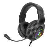 Headset Gamer Redragon Hylas H260 Rgb Pc Notebook Console