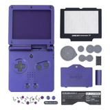 Carcasa Compatible Con Game Boy Advance Sp Morado