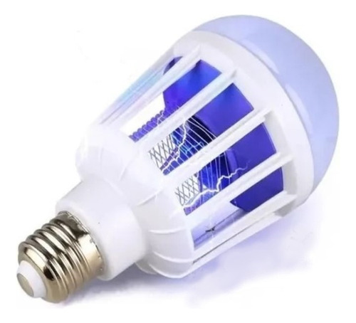 Lampara Led Luz Uv Mata Insectos Mosquitos Foco 9w E27 220v